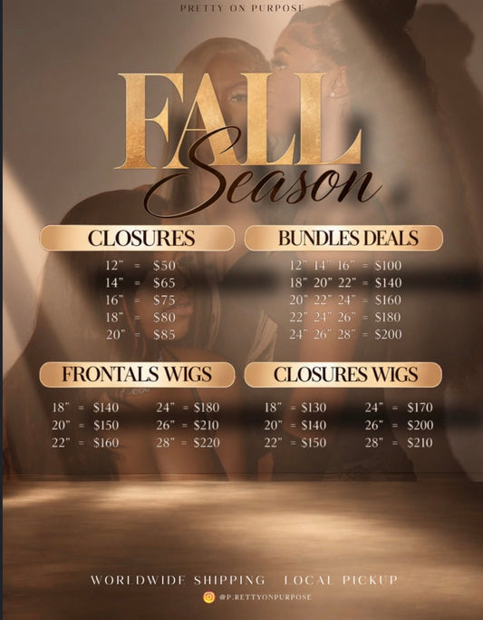Fall Sale